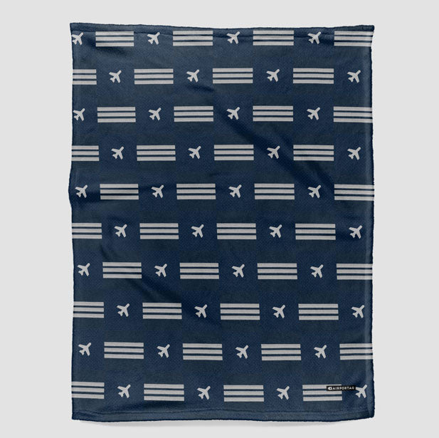 Pilot Stripes - Blanket - Airportag
