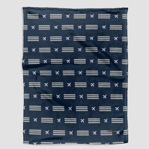 Pilot Stripes - Blanket - Airportag