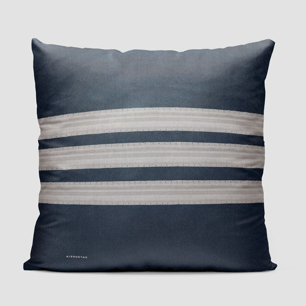 Pilot Stripes - Throw Pillow - Airportag