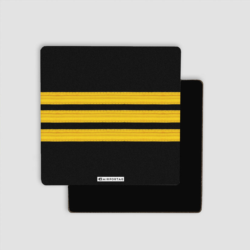 Black Pilot Stripes - Magnet