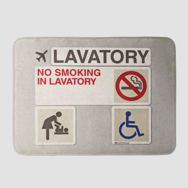 Lavatory - Bath Mat airportag.myshopify.com