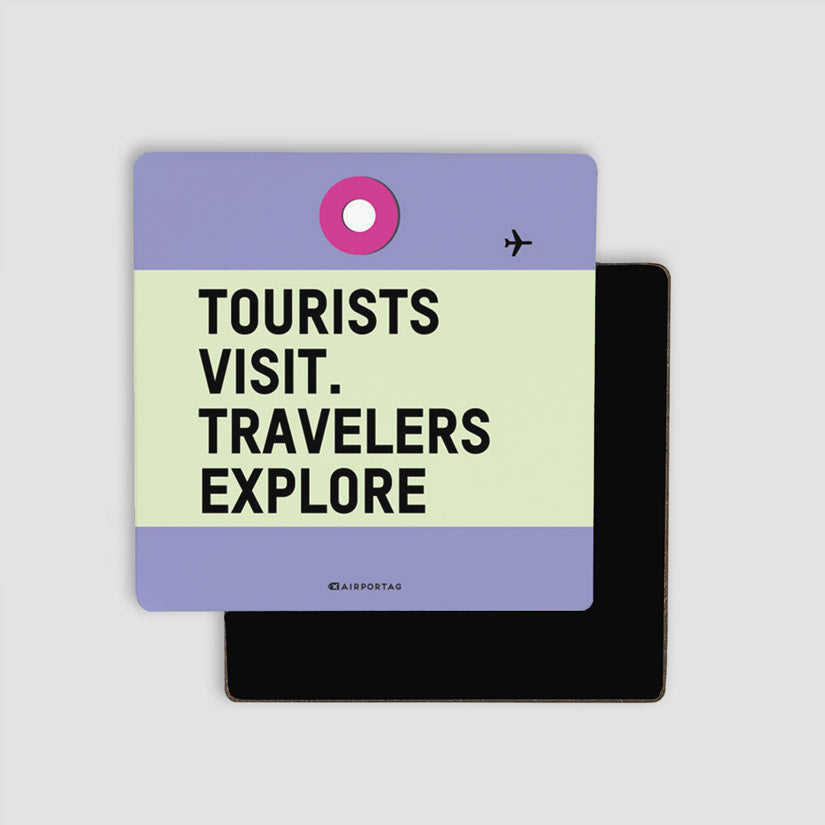 Visite des touristes - Aimant
