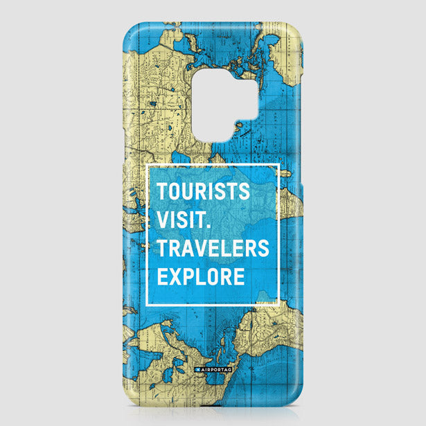 Tourists Visit - Phone Case - Airportag