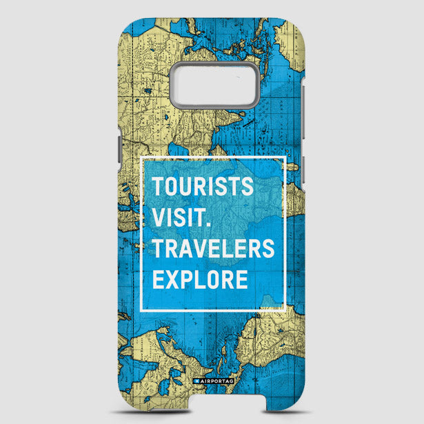 Tourists Visit - Phone Case - Airportag