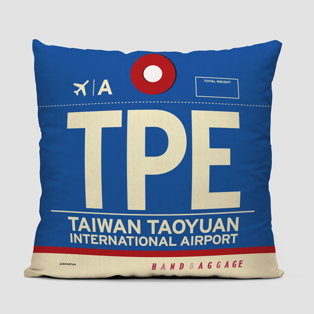 TPE - Throw Pillow - Airportag