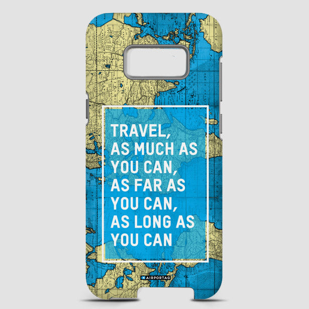 Travel As Much As - Phone Case - Airportag