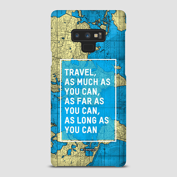 Travel As Much As - Phone Case airportag.myshopify.com