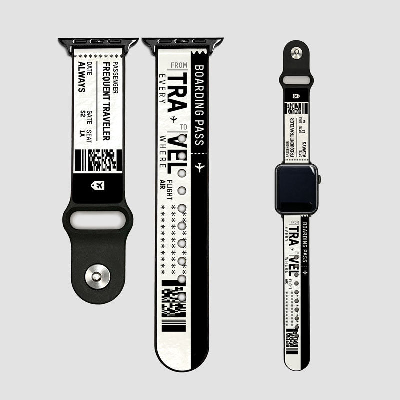 Travel Boarding Pass - Apple Watch Band