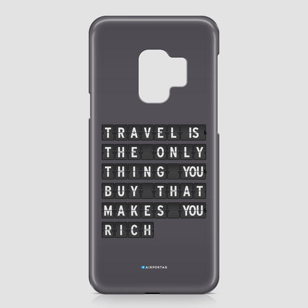 Travel is - Flight Board - Phone Case - Airportag