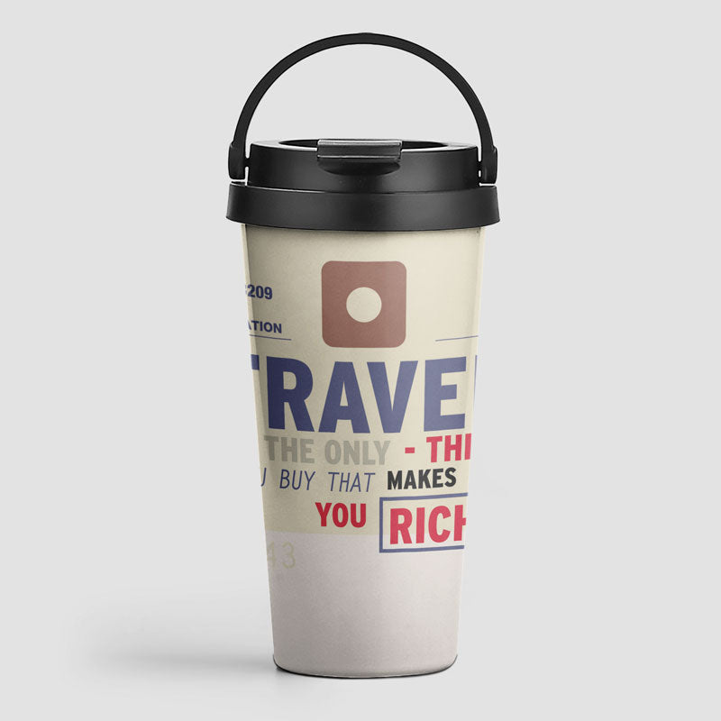 Travel is - Old Tag - トラベルマグ