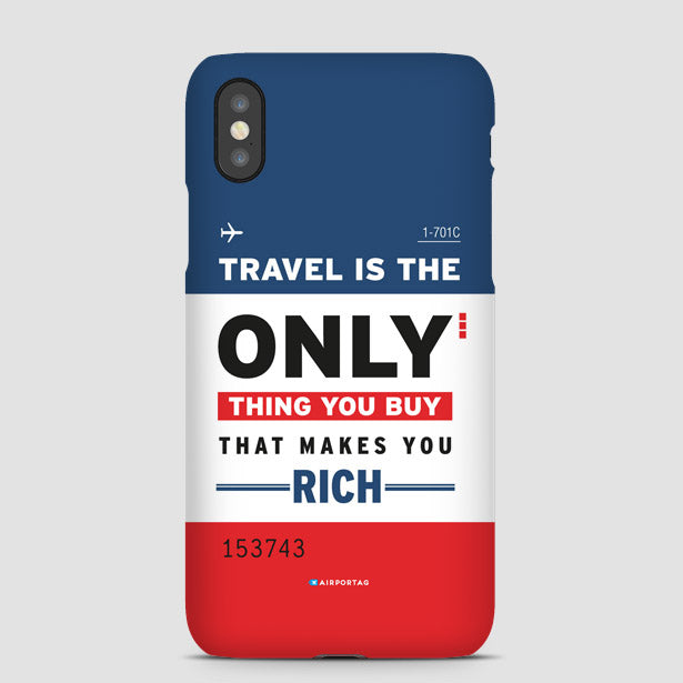 Travel is - Phone Case - Airportag