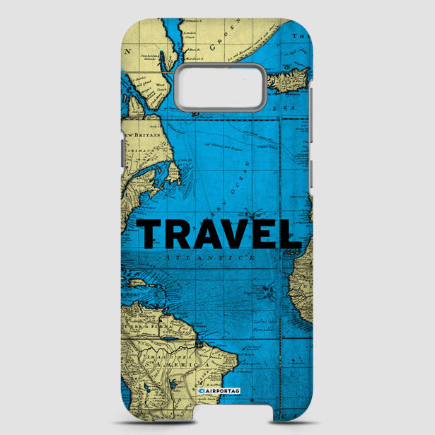Travel - World Map - Phone Case - Airportag