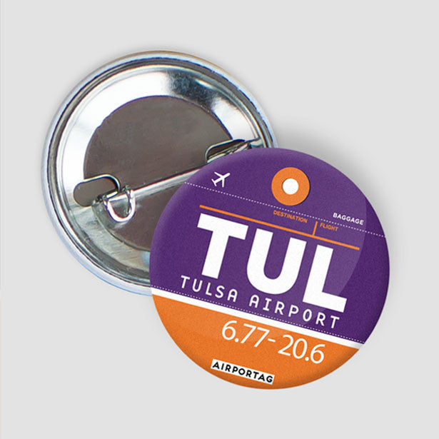 TUL - Button - Airportag