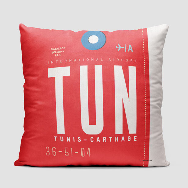 TUN - Throw Pillow - Airportag