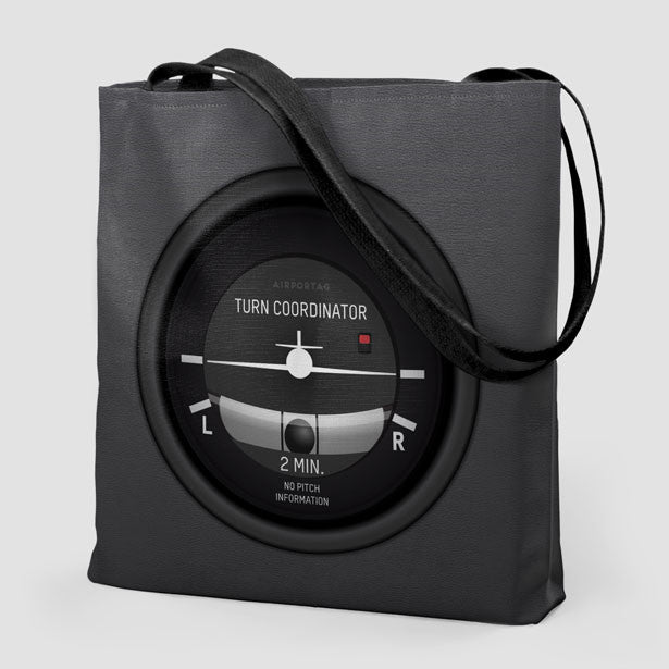 Turn Coordinator - Tote Bag - Airportag