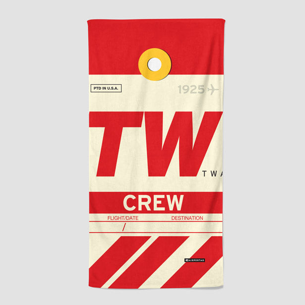 TW - Beach Towel - Airportag