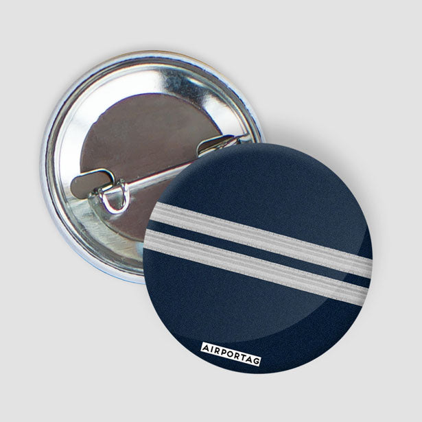 Pilot Stripes - Button - Airportag