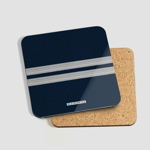 Pilot Stripes - Coaster - Airportag