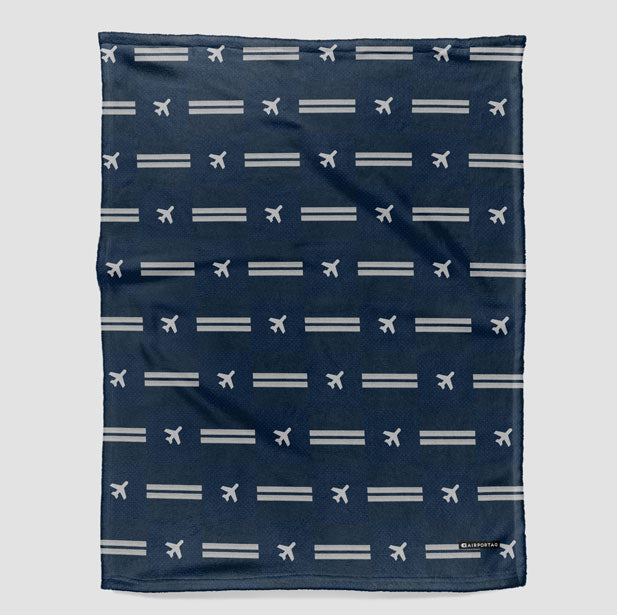 Pilot Stripes - Blanket - Airportag