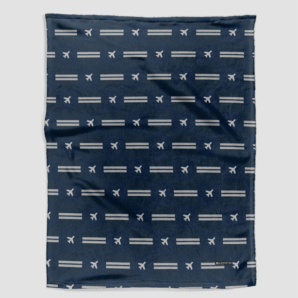 Pilot Stripes - Blanket - Airportag