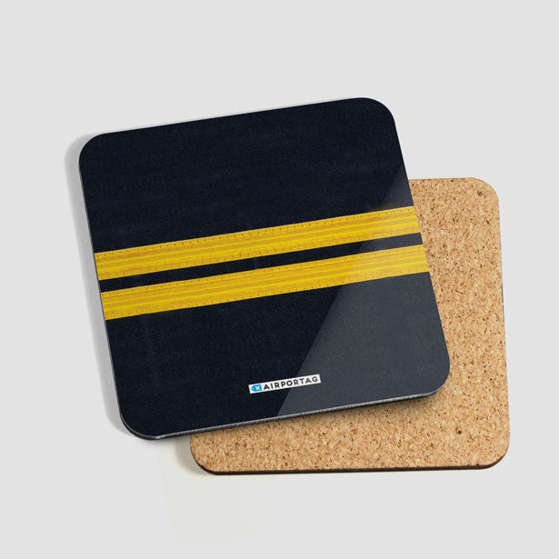 Pilot Stripes - Coaster - Airportag