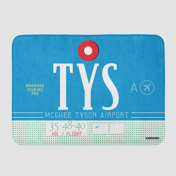 TYS - Bath Mat - Airportag