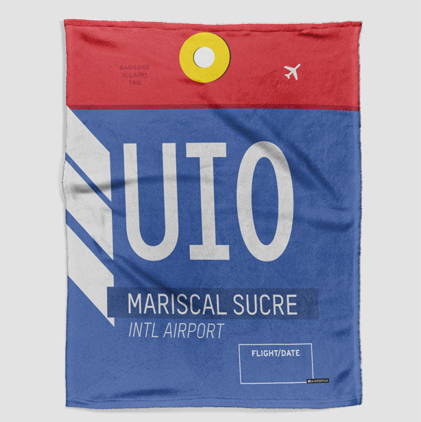 UIO - Blanket - Airportag