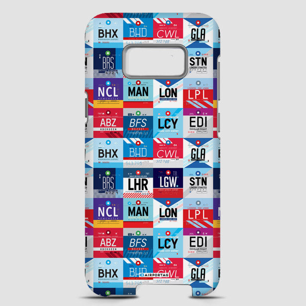 UK Airports - Phone Case - Airportag