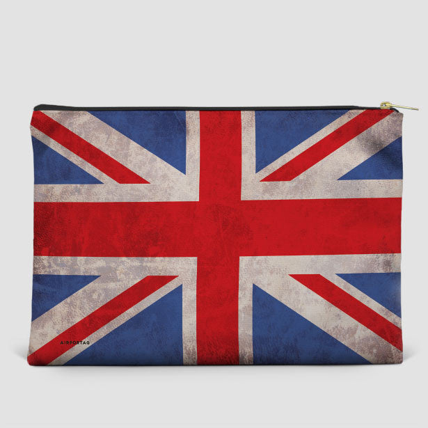 UK Flag - Pouch Bag - Airportag