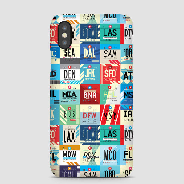 USA Airports - Phone Case - Airportag