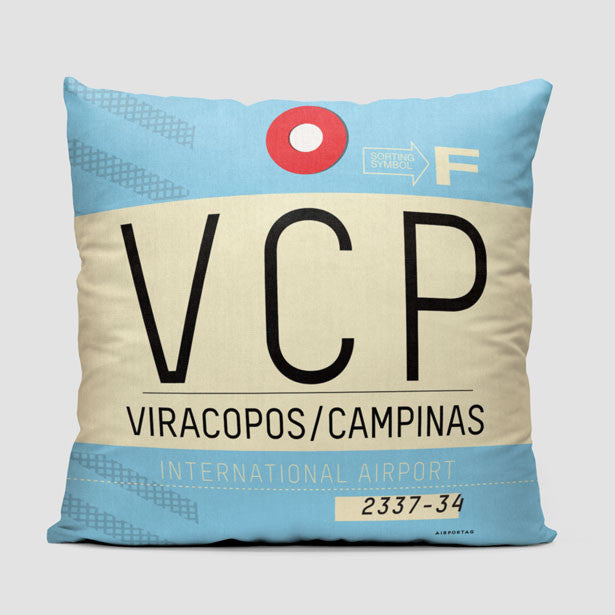 VCP - Throw Pillow - Airportag