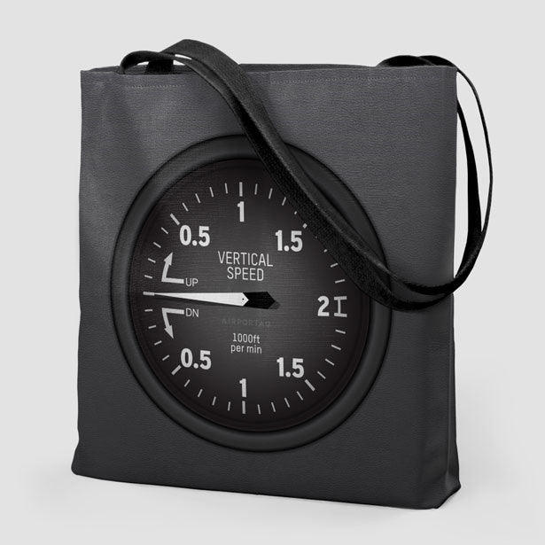 Vertical Speed - Tote Bag - Airportag