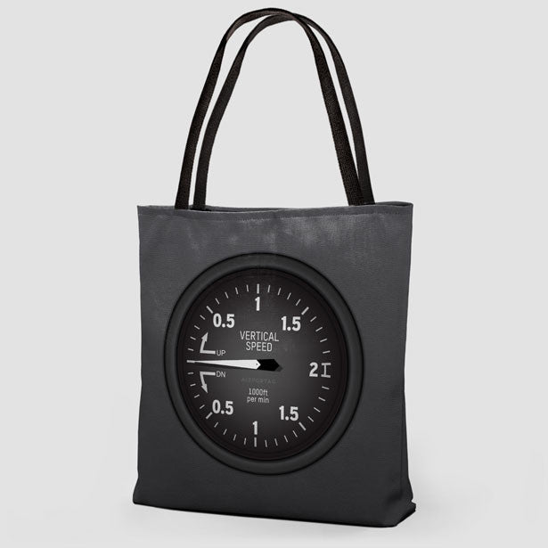 Vertical Speed - Tote Bag - Airportag