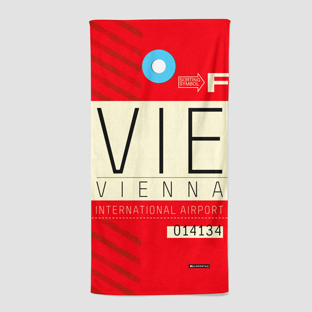 VIE - Beach Towel - Airportag