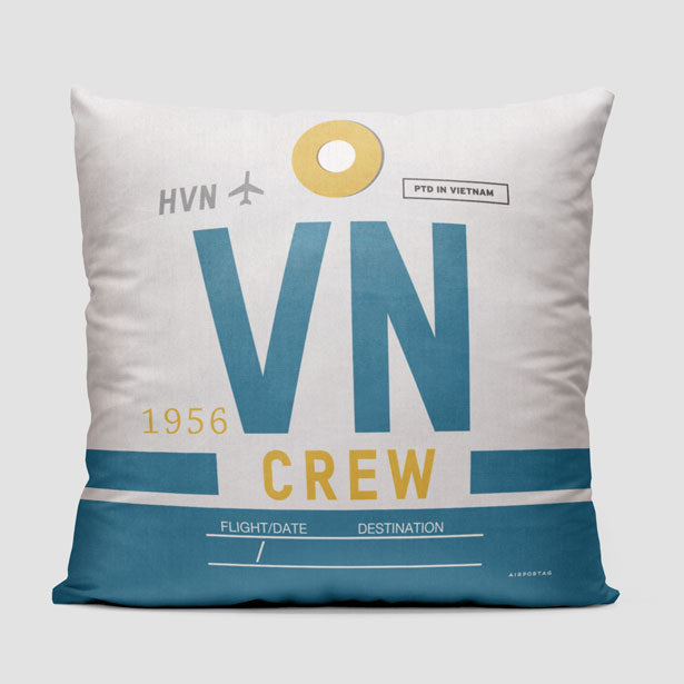 VN - Throw Pillow - Airportag