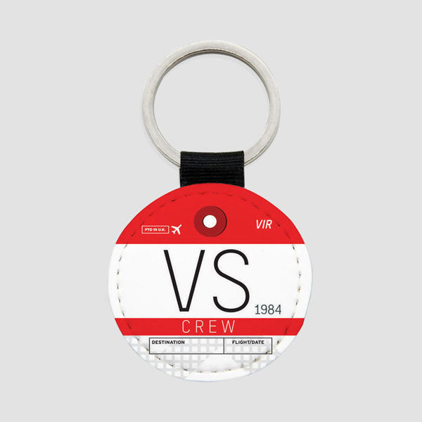 VS - Round Keychain