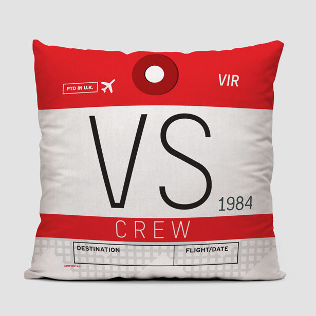 VS - Throw Pillow - Airportag