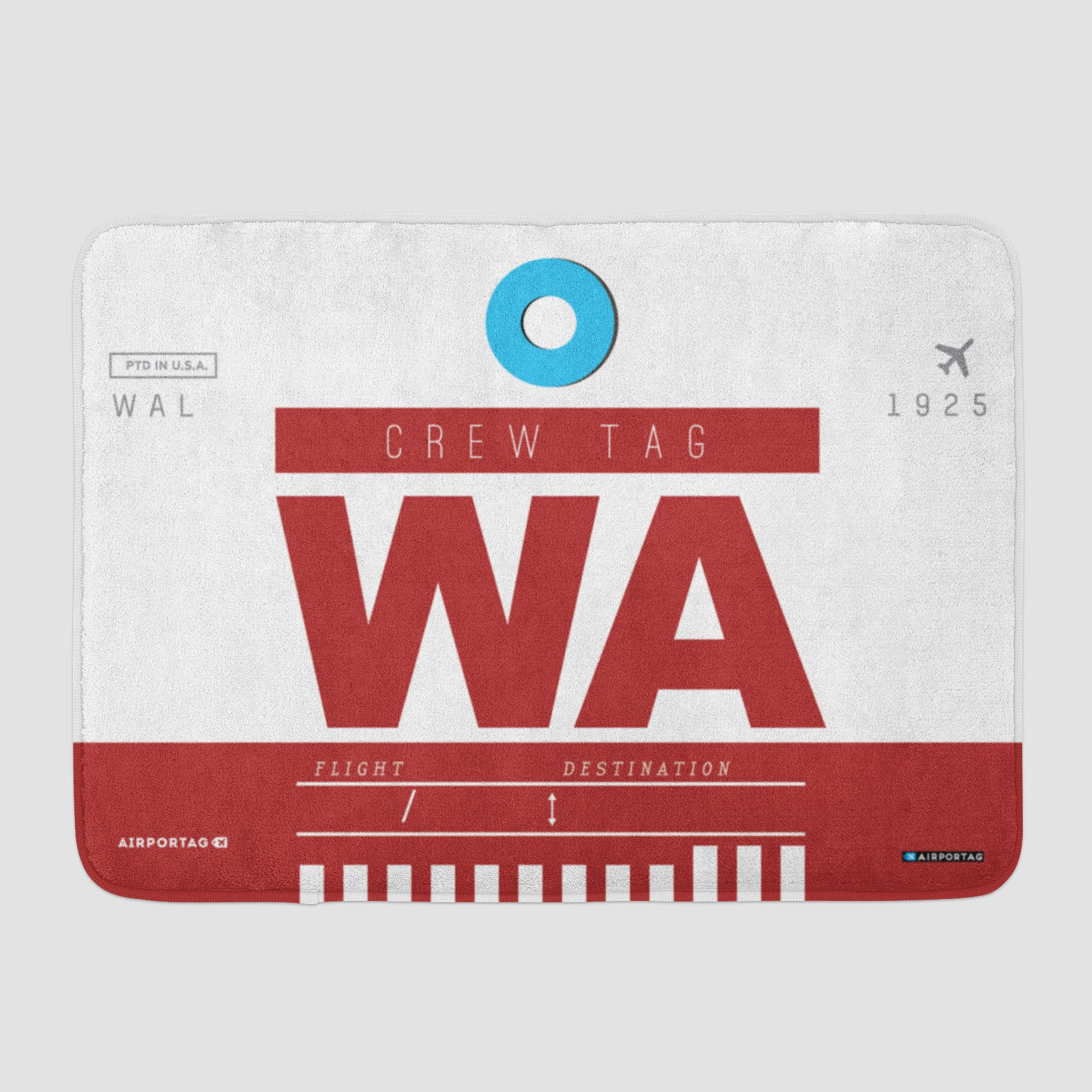 WA - Bath Mat - Airportag