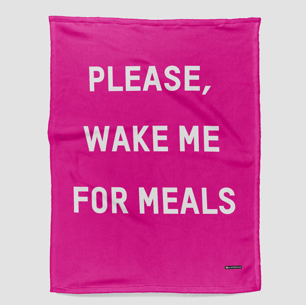 Wake Me For Meals - Blanket - Airportag