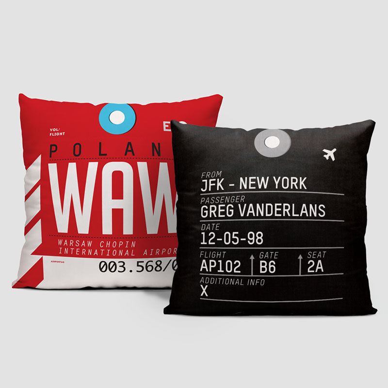 WAW - Throw Pillow