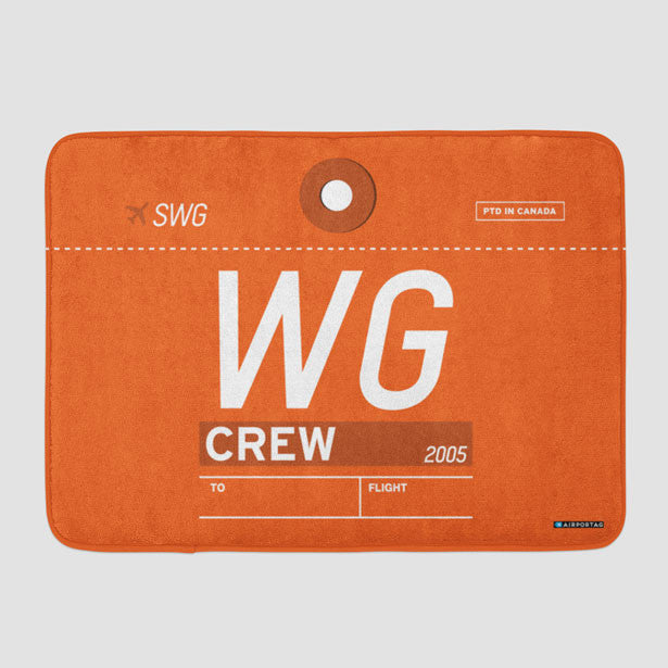 WG - Bath Mat - Airportag