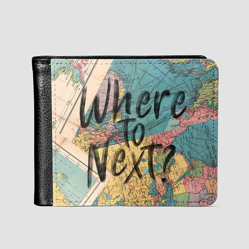 Where To Next? - Men's Wallet