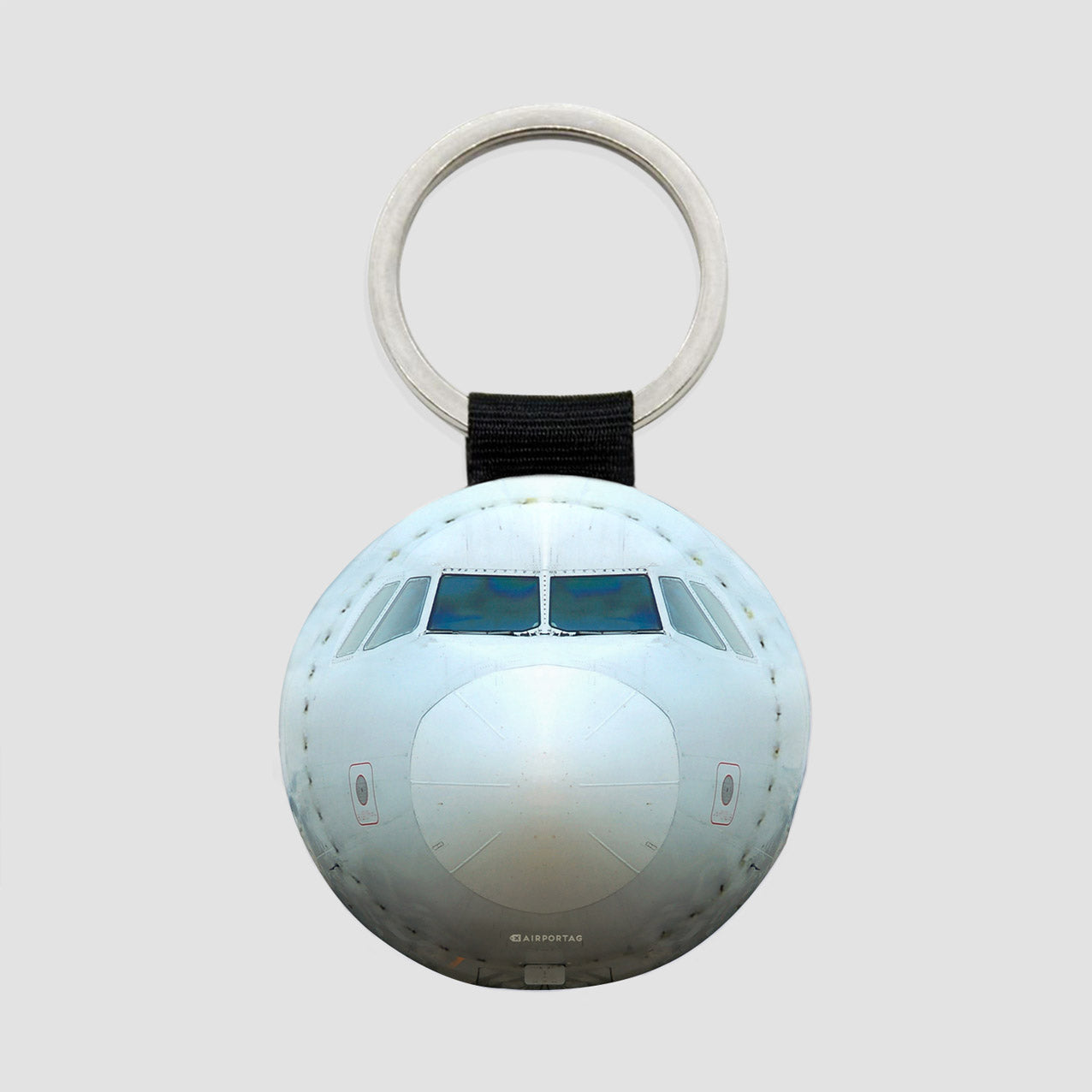 Avion - Porte-clés rond