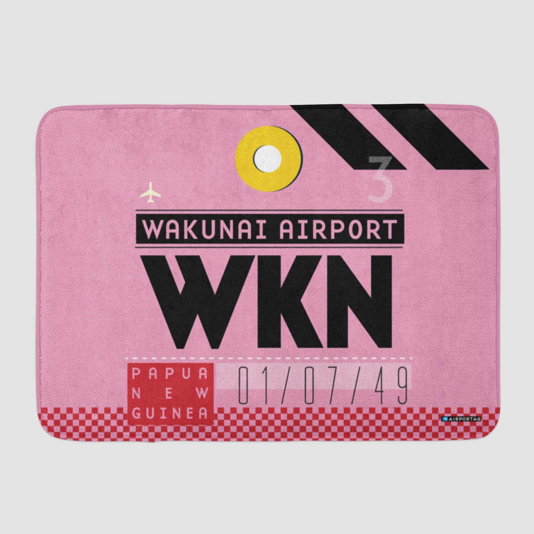 WKN - Bath Mat - Airportag