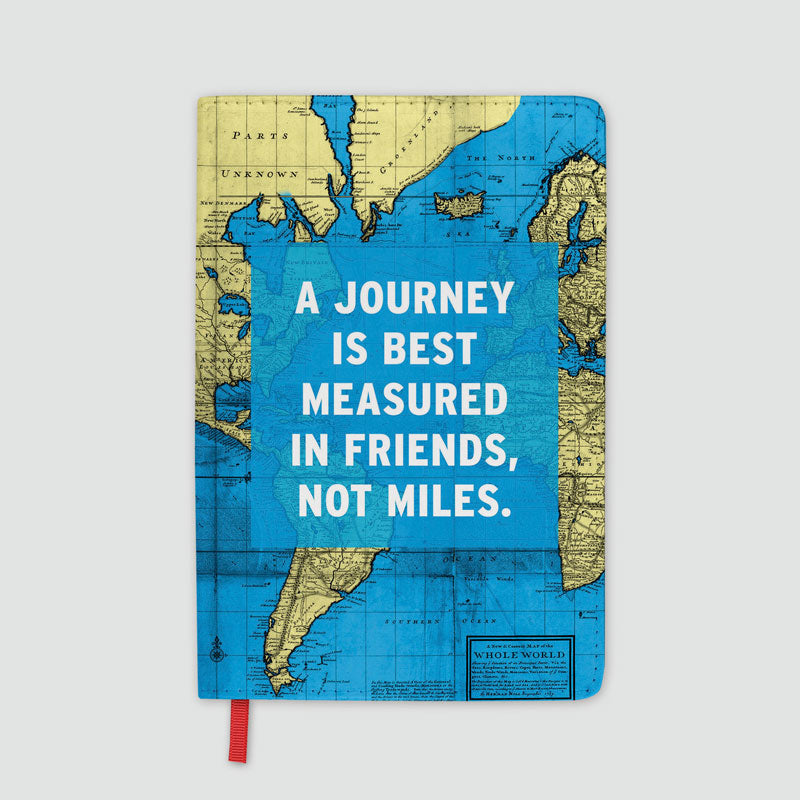 A Journey is - World Map - Journal