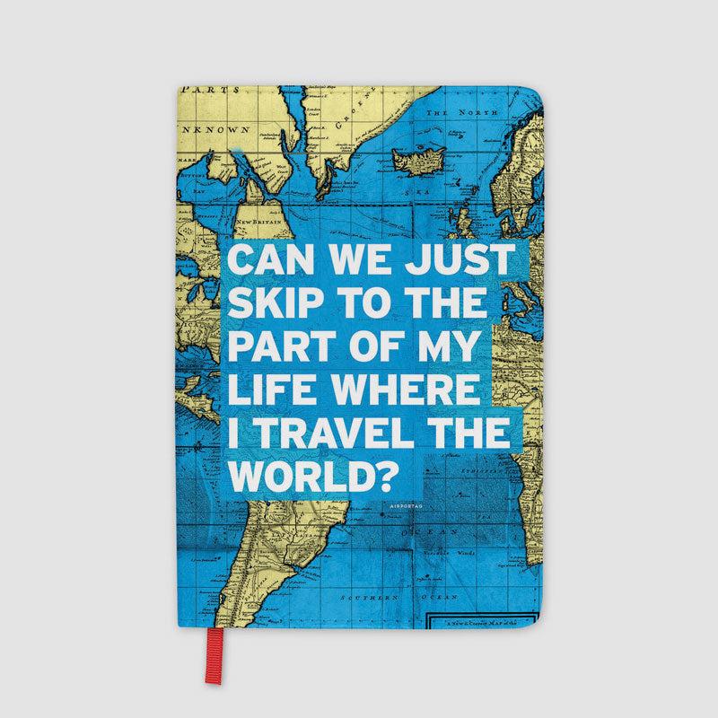 Can We Just - World Map - Journal