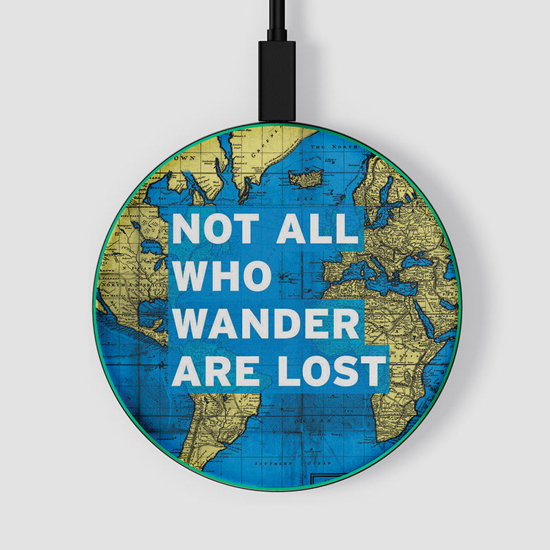 Not All Who - Carte du monde - Chargeur sans fil