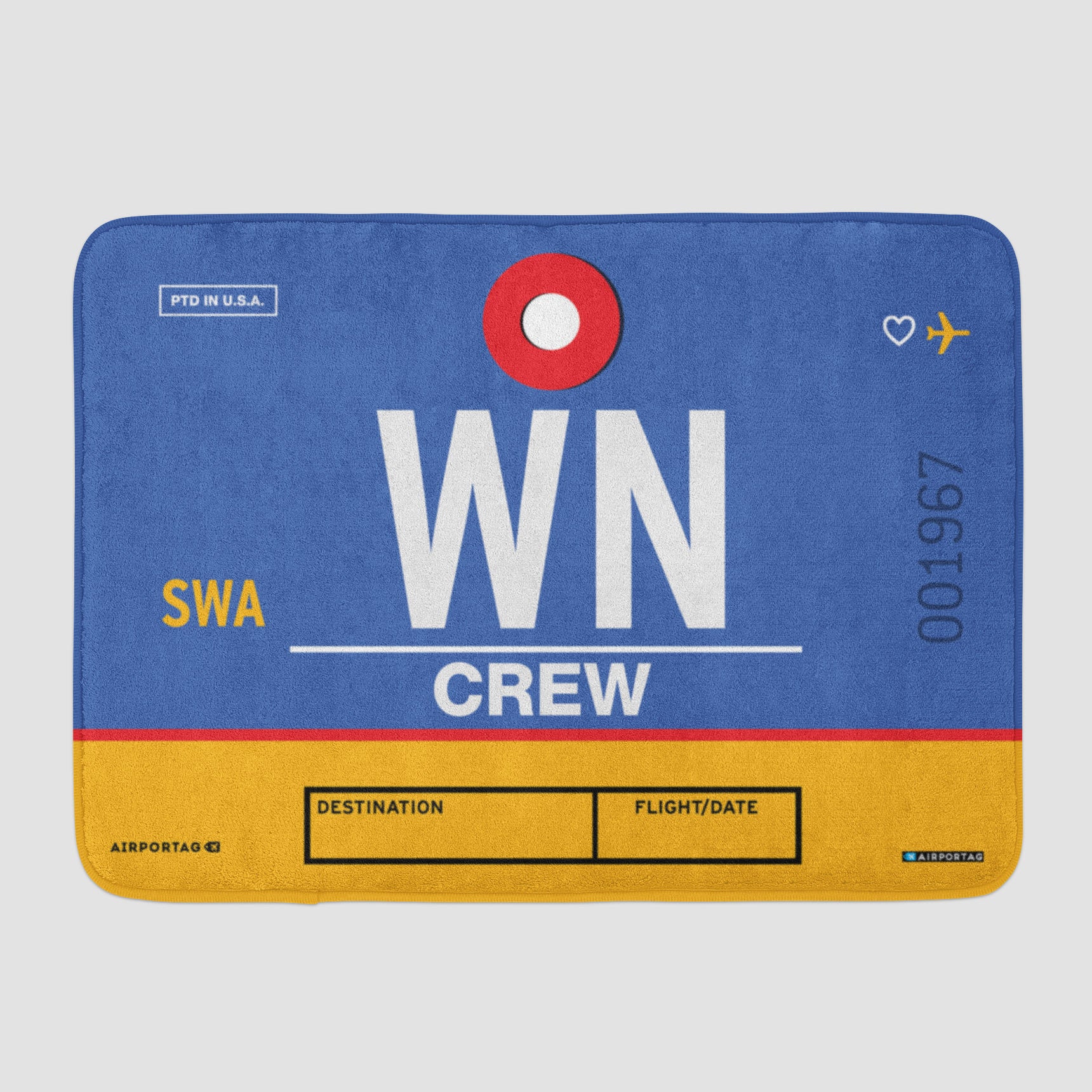 WN - Bath Mat - Airportag
