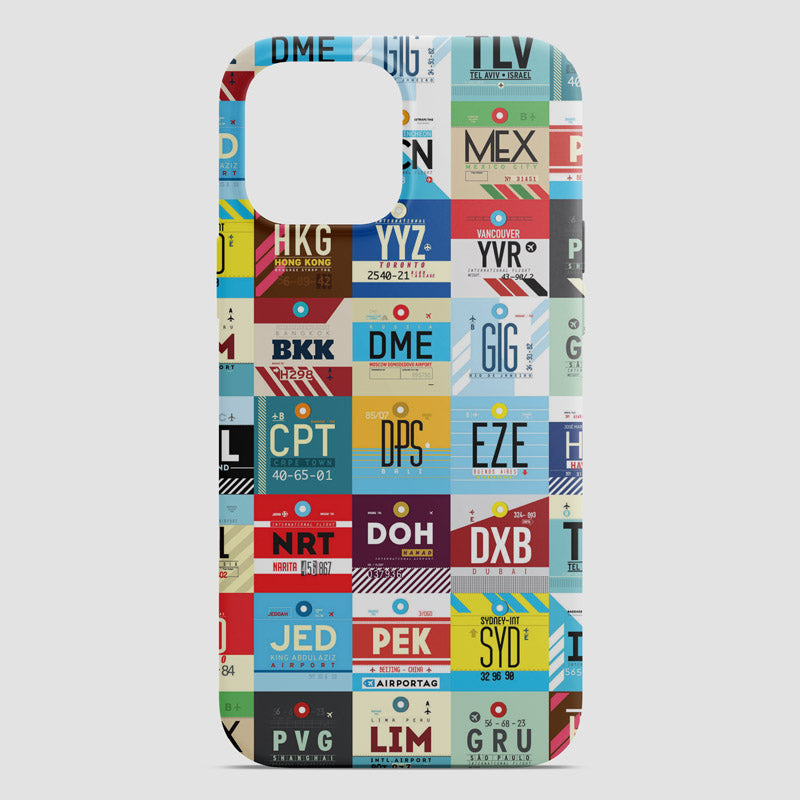 Worldwide Airports Phone Case