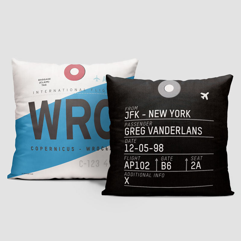 WRO - Throw Pillow